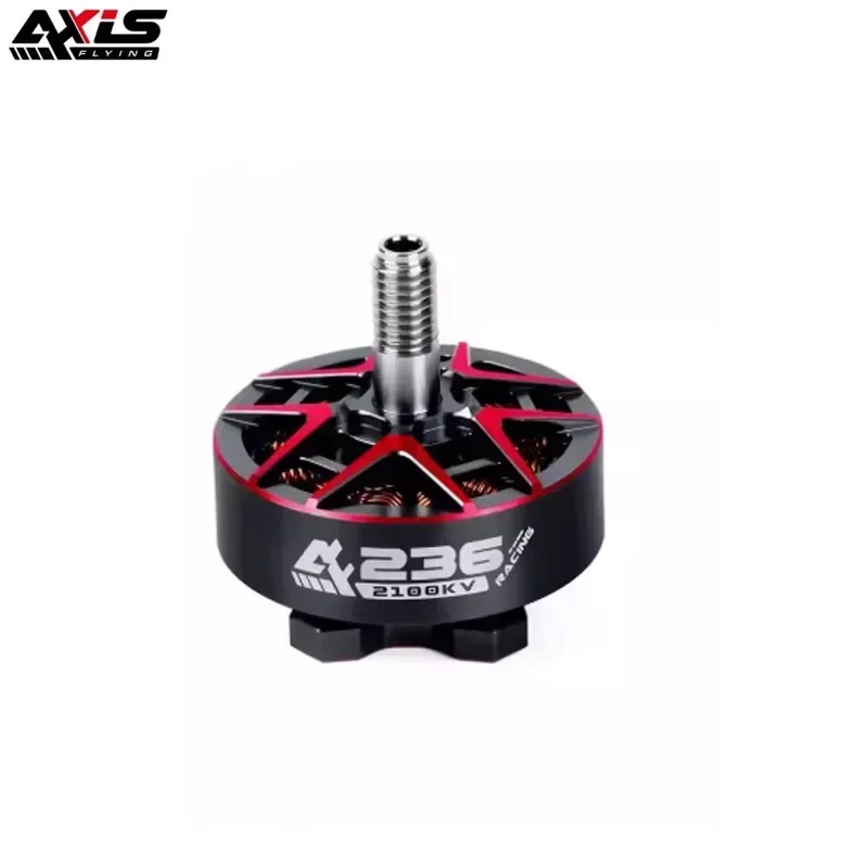 Axisflying AF236 2100KV 6S Motor sin escobillas para Dron FPV de 5-6 ", alto par, estilo libre de carreras, bajo ruido, larga vida útil