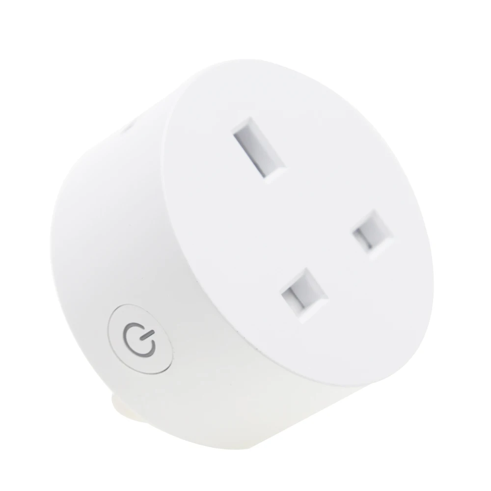 UK 13A Smart WiFi Power Plug with 2 Outlets Energy Monitor Timer Socket Outlet