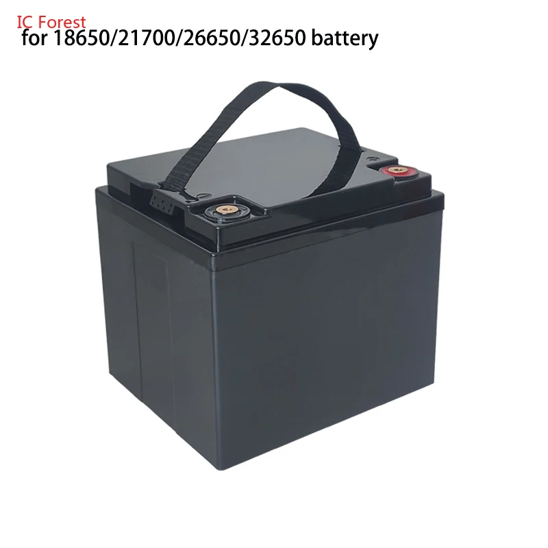 18650/21700/26650/32650 Battery Storage Boxes Waterproof Plastic Box 12V 20Ah 30Ah 40Ah 50Ah 60Ah 80Ah Lifepo4 Battery Casing