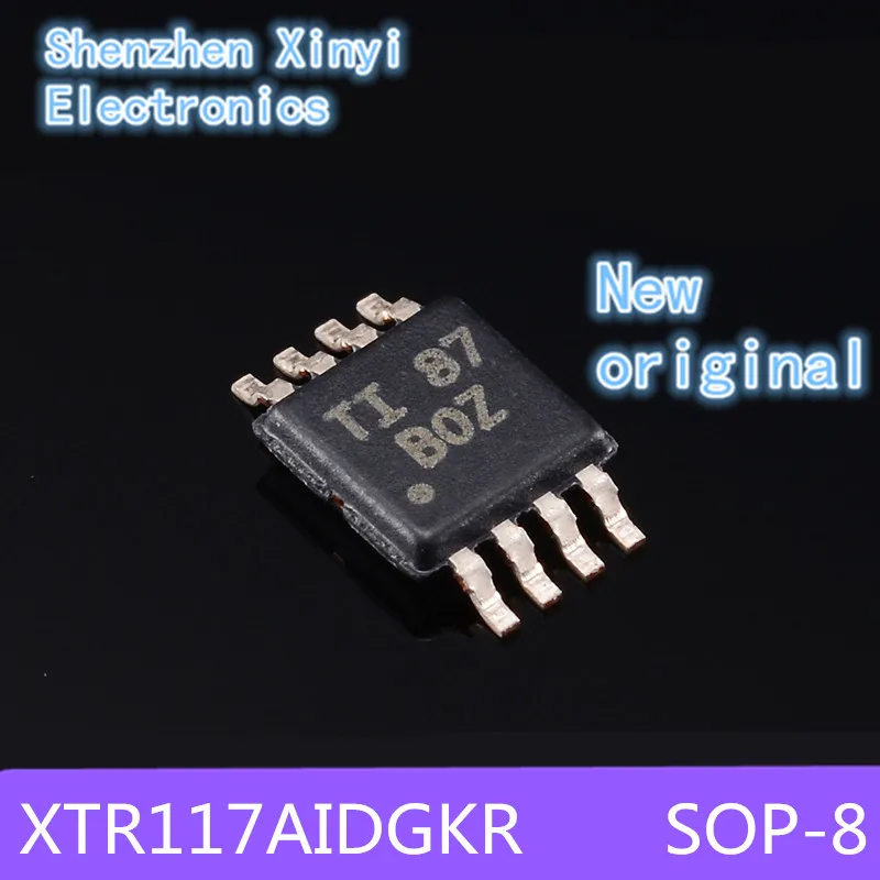 BOZ MSOP-8 전류 루프 송신기 칩, XTR117AIDGKR XTR117AIDGKT XTR117AIDGK XTR117, 신제품