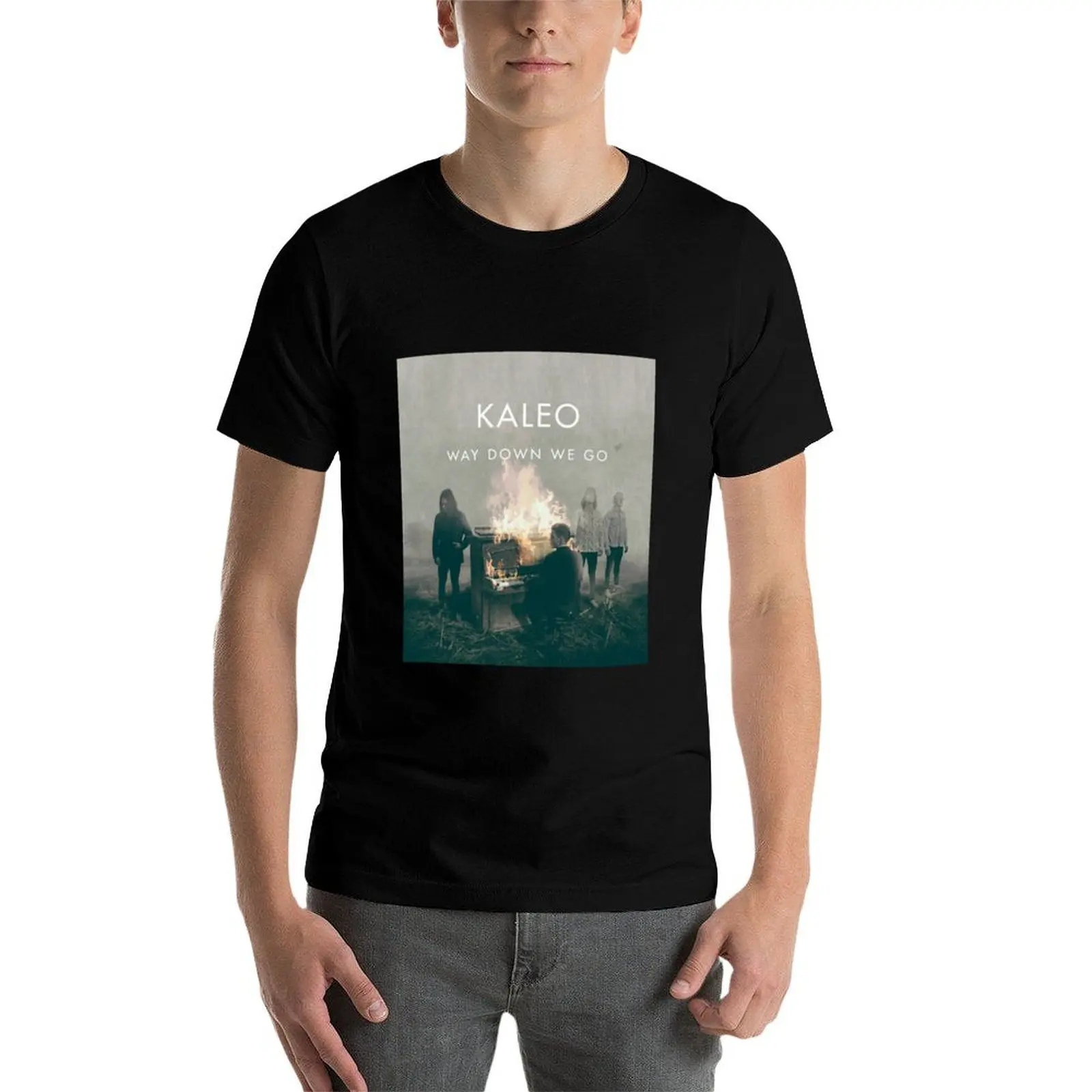 KALEO tshirt quality ayam cotton FF man man t shirt T-Shirt tour high