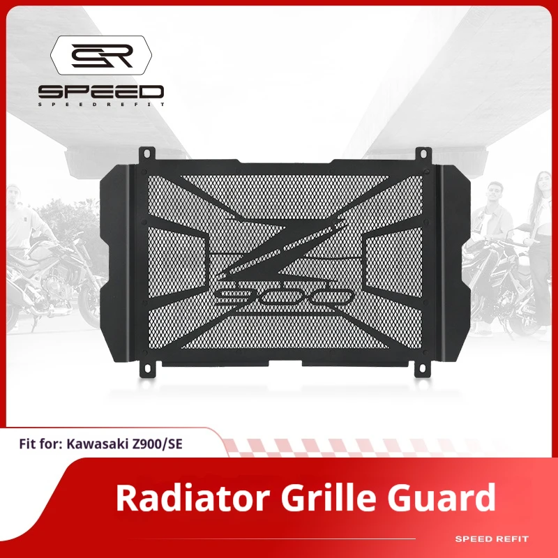 

Для Kawasaki Z900/SE модифицированная сетчатая защита резервуара для воды, защитная сетка радиатора с водяным охлаждением, защитная пластина, крышка переменного тока