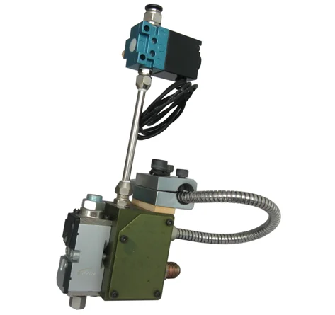 high speed high flow automatic  hot melt glue applicatorfixed Spray Gun with dots / stripe/spiral