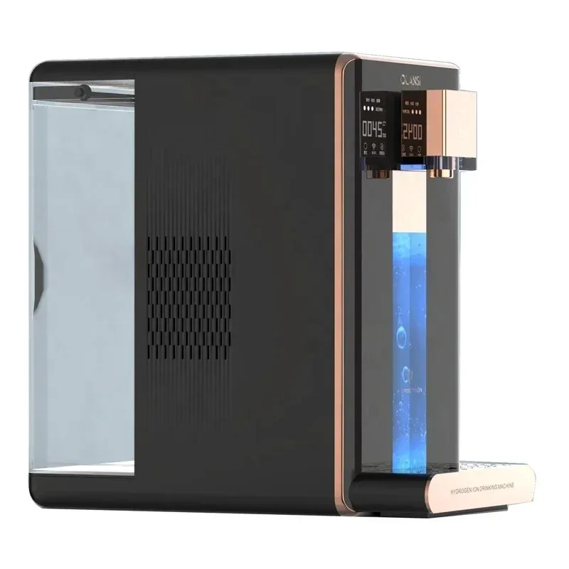 Household hydrogen rich water dispenser RO system