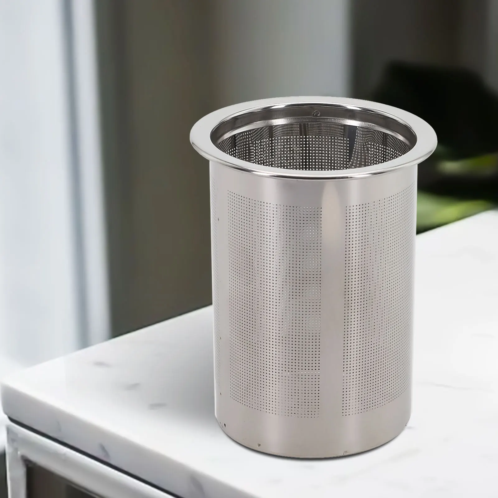 Brew Coffee Strainer Tea Coffee Infuser Filter Stainless Reusable Fine Mesh Easy To Use And Clean Coffee Maker Parts