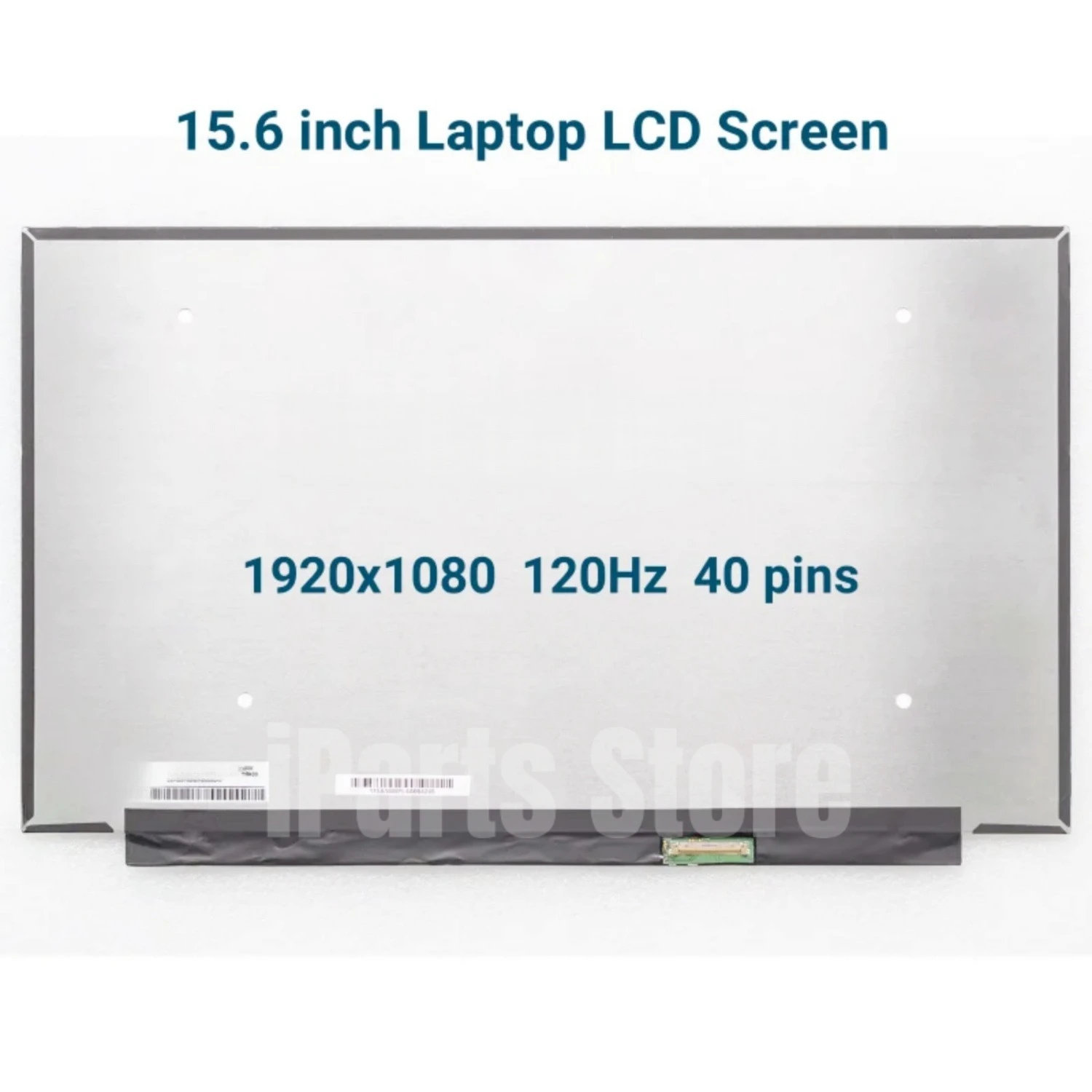 iParts Replacement Display for Dell P112F P112F007 P112F006 P112F010 P112F009 0D2W2X 0G8WWP 08FNMF 15.6 120Hz LCD Screen Panel