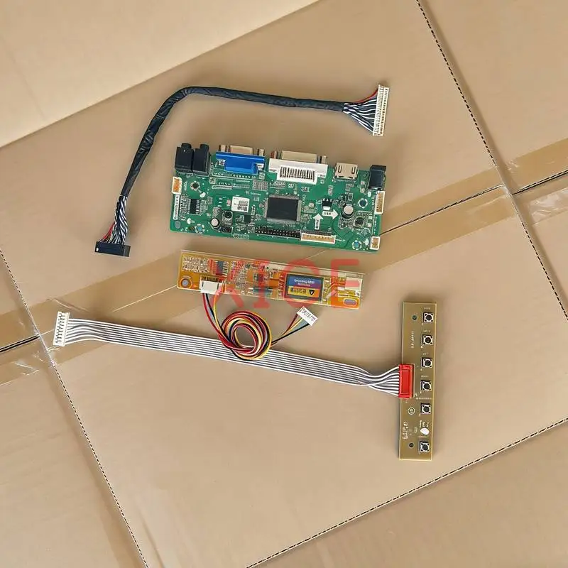 

For LQ150X1LH LQ150X1LB CLAA150XH01 HT15X34 Matrix Controller Drive Board Kit HDMI+DVI+VGA 1-CCFL 1024x768 LVDS 30-Pins 1024*768