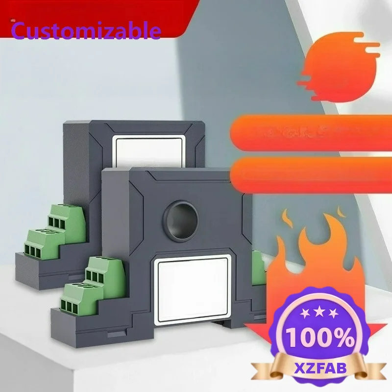 Factory Direct 2026 Perforated AC 4-20mA Current Output 0-5A/10A/100A Power Transmitter Current Transmitter