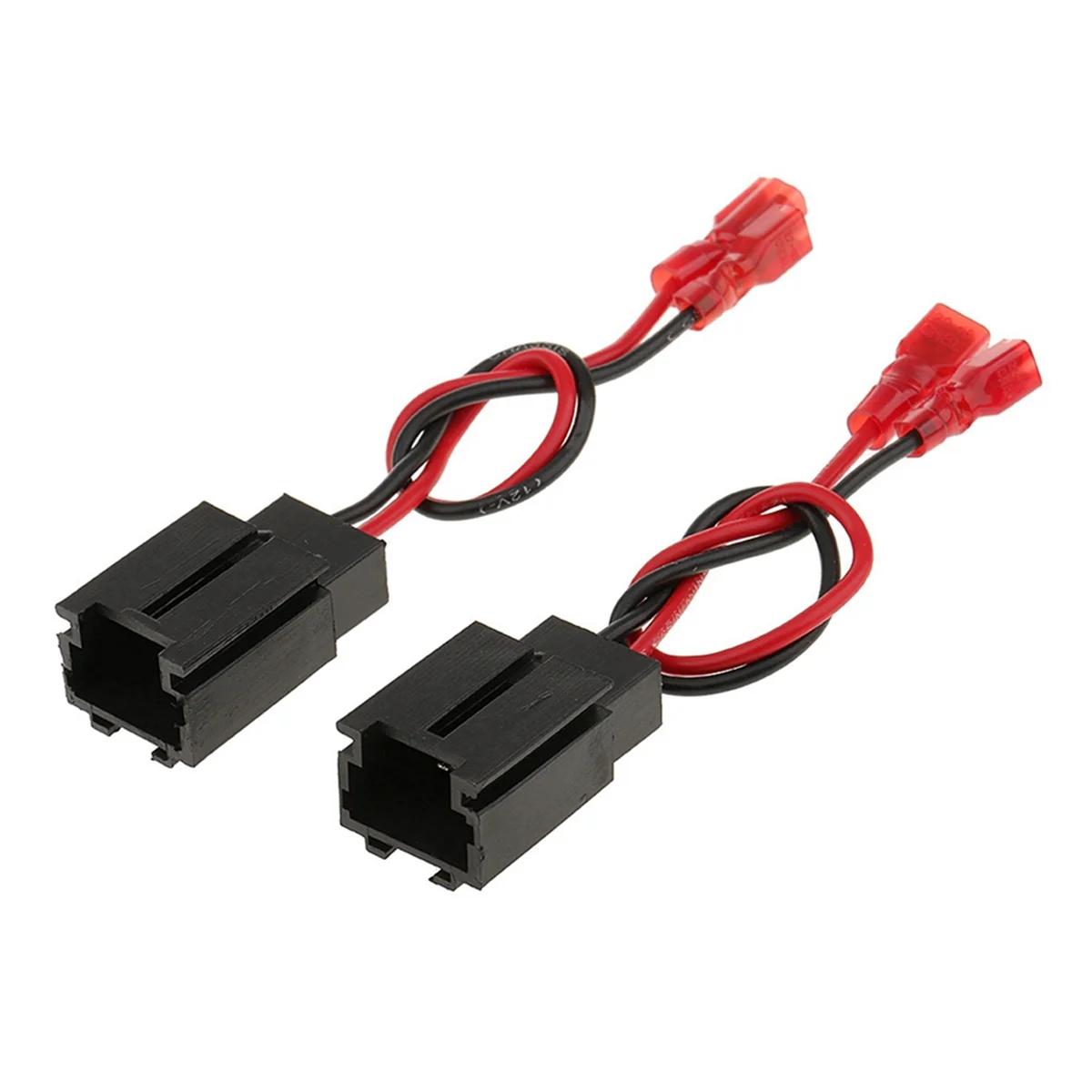 2pcs Audio Speaker Cable Adapter Plug Studio Wire Harness Connector Fo Citroen C2/Peugeot 206 1999-2015 -A04U