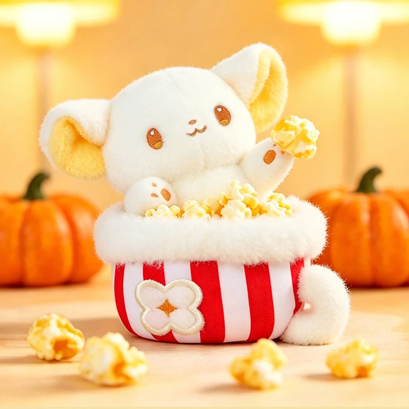 Teacup Mouse Plush Toy - Cute Big-Eared Mouse Doll - Mini Display Item - Perfect Gift for Girls on Their Birthday