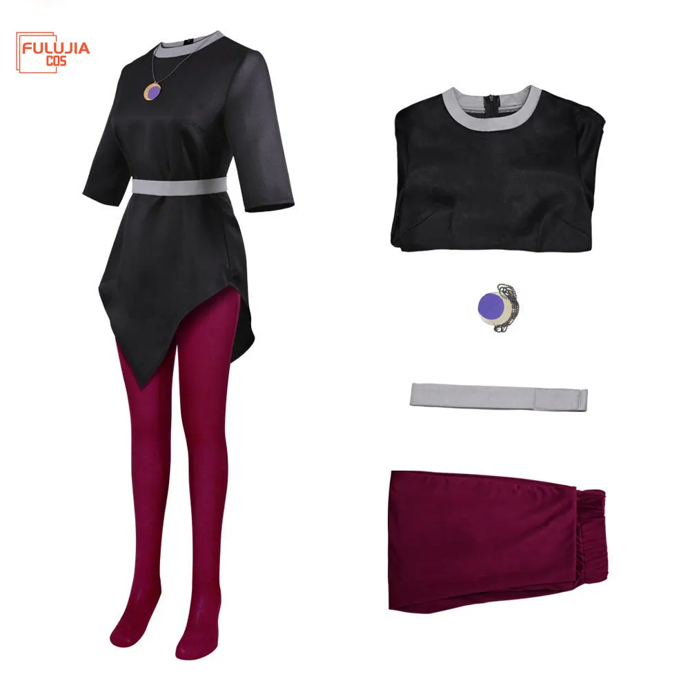 

Fulujiacos Amity Cosplay Costume Women's Halloween Dress