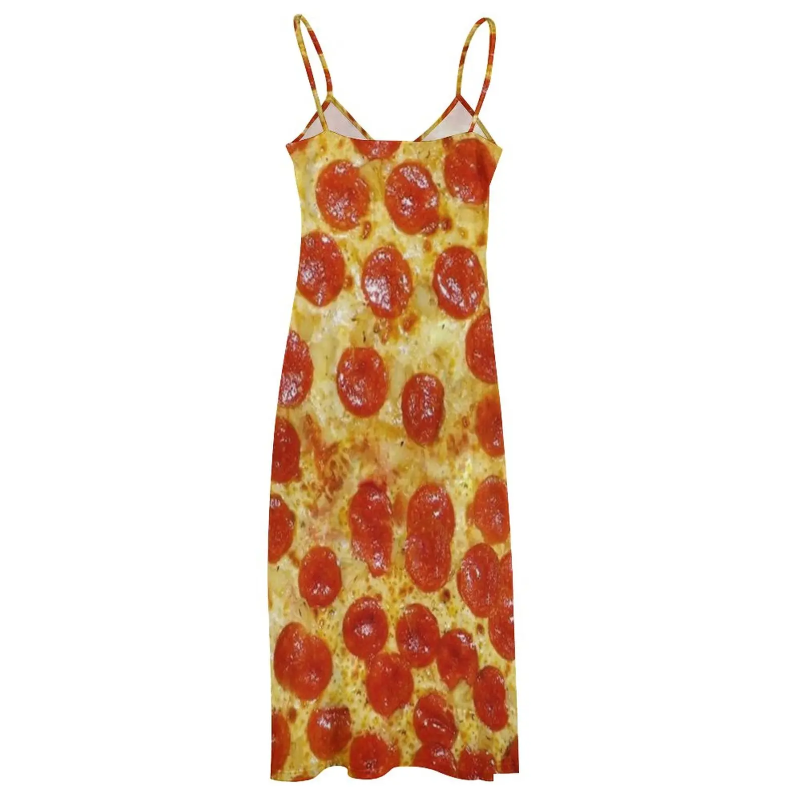 pizza Sleeveless Dress Women's evening dress women's clothing trend 2023 long dress women summer