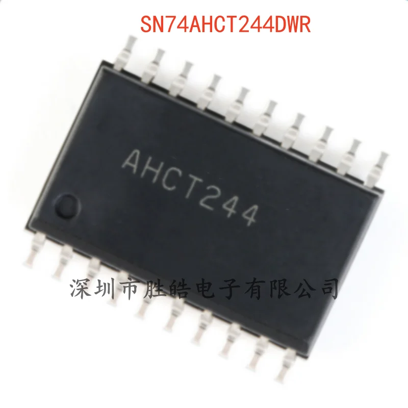 (5PCS)  NEW   SN74AHCT244DWR    74AHCT244   Tri-State Output 8-Way Buffer   Driver Chip     SOIC-20   Integrated Circuit