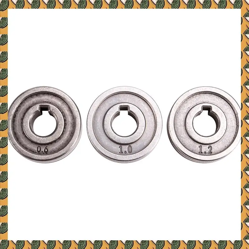 A77I 3 قطعة سلك لحام تغذية الأسطوانة محرك عجلة 0.6 مللي متر-1.2 مللي متر Knurl K الأخدود MIG سلك دليل عالية الجودة ملحقات لحام