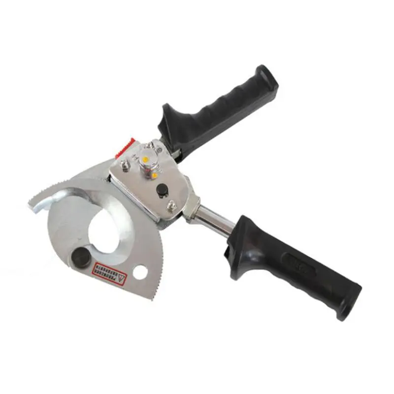 Ratcheting Heavy Duty Cable Cutter, Cutting Range 300mm2, 500mm2, Bicycle Cable Cutter for Copper and Aluminum Cables