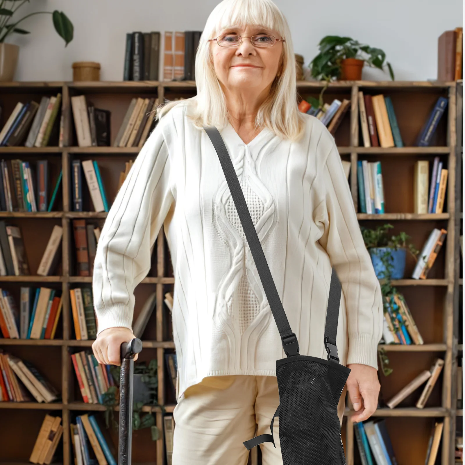 

Adjustable Breathable Mesh Urine Bag Cover Catheter Leg Bag Holder For Urinary Drainage Biliary Patient Support Strap