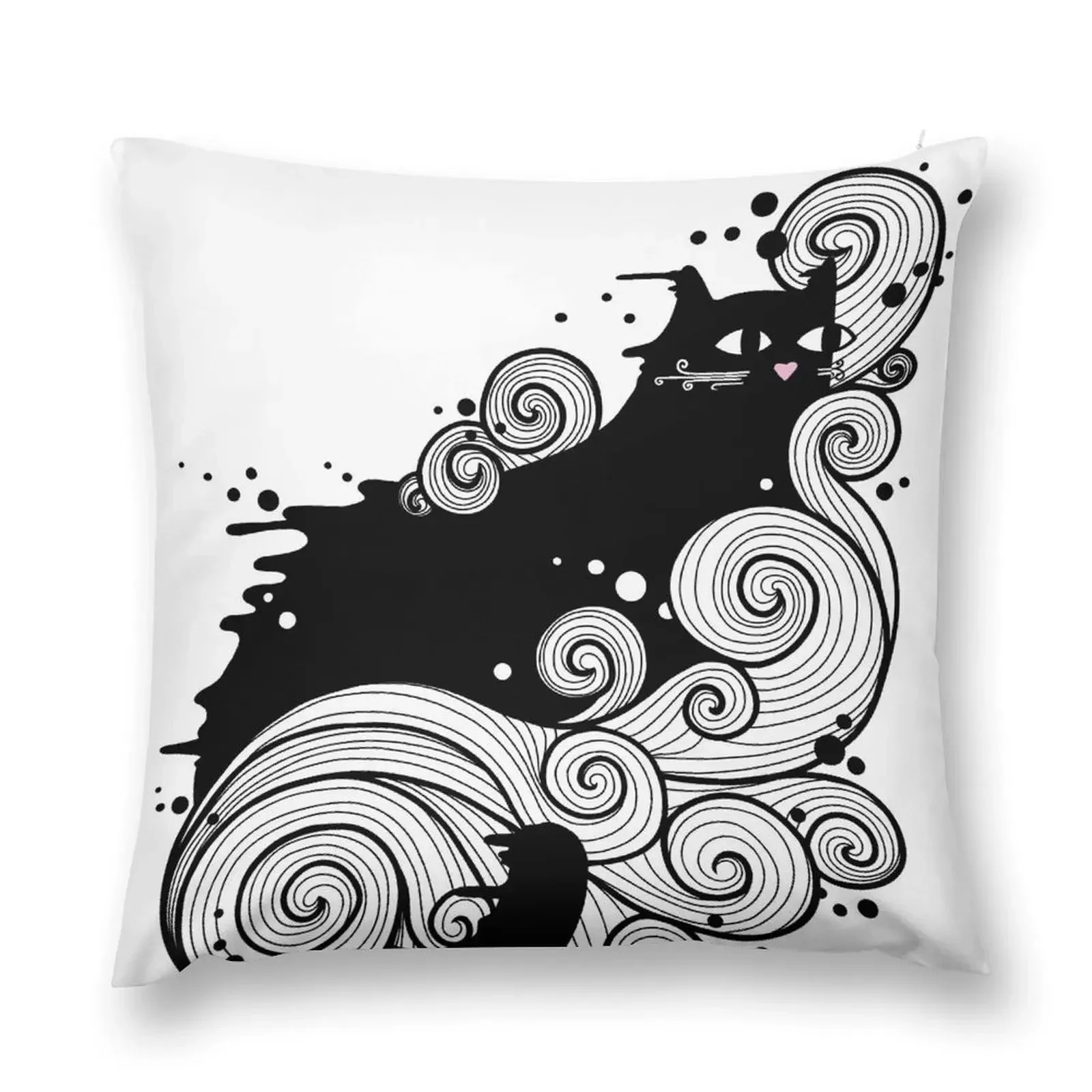 

The Cat and the Sea Throw Pillow Decorative Cushion Cover Christmas Cushion For Home Pillow Cases Decorative pillow