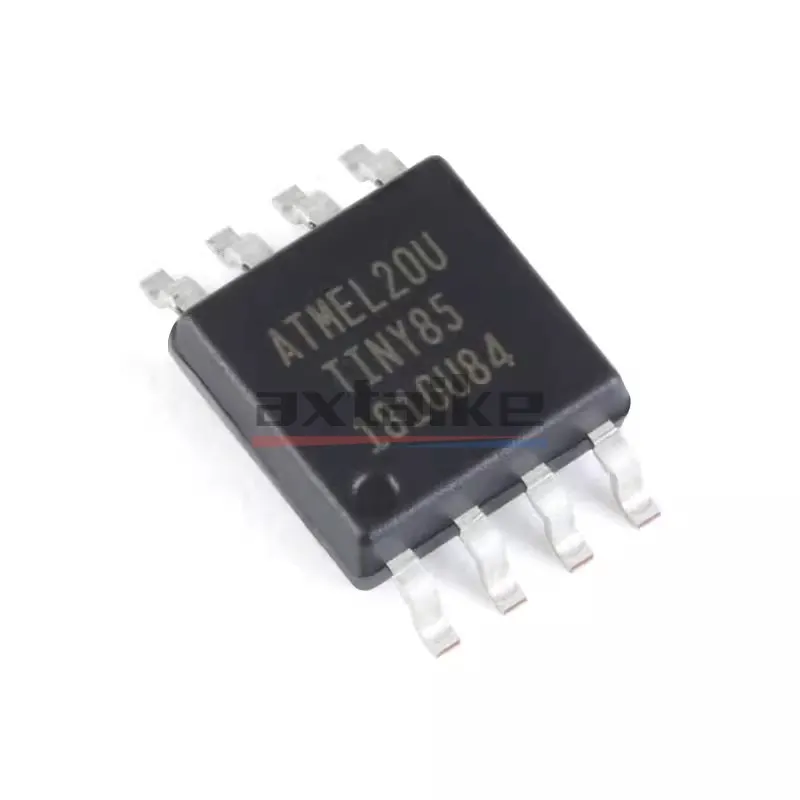 2PCS ATTINY85-20SU SOP-8 TINY85 ATTINY85-20SUR ATTINY85 SMD 8KB 20MHz 8Bit Microcontroller Chip IC