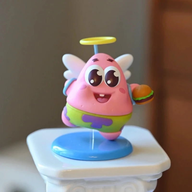 الأصلي الساخن اللعب سبونجبوب سكوير كوسبي صندوق أعمى صغير أنيمي تمثال جمع سطح المكتب الديكور لعبة مجسمة هدية الكريسماس #5