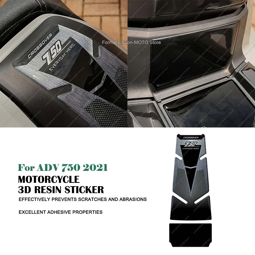 

For HONDA XADV 750 2021 3D Gel Epoxy Resin Sticker Waterproof Scratch-Resistant Motorcycle Engine Protection Stickers