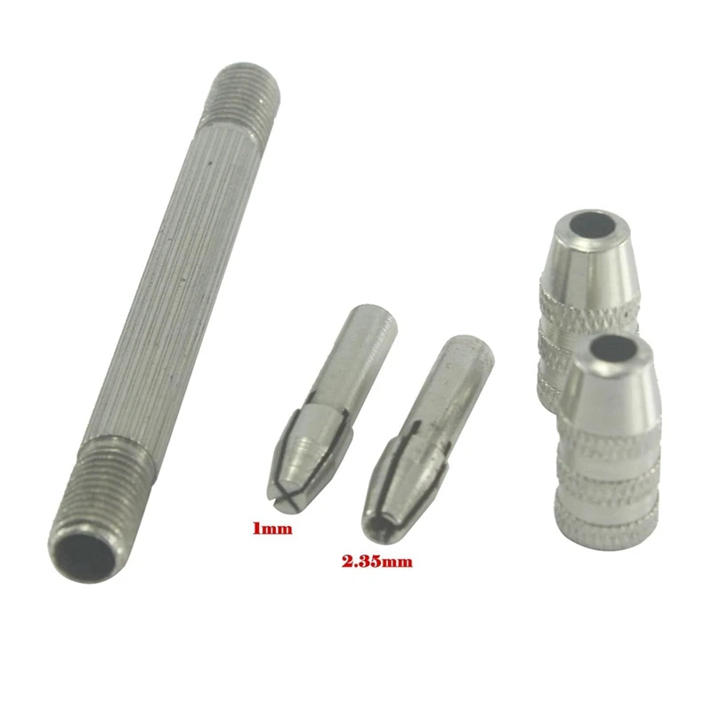 4Piece Wire Twisting Tools 3/32Inch Shank Wire Rounder Bits With Hand Drill Wire Twisting Tools (1Mm/1.4Mm/1.8Mm/2.3Mm)