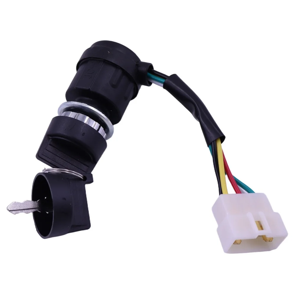Five Line Ignition Lock Start Switch for 186 188 190 Diesel Generators Air Cooled Single Cylinder 3.2 x 1.6 cm
