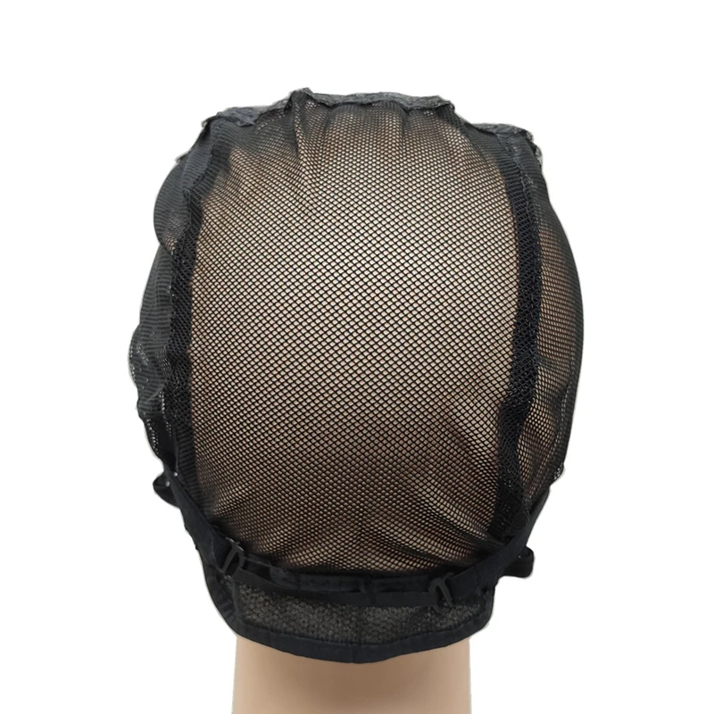 1PC Adjustable Wig Making Caps Weave Caps for Making Wigs Hairnets Cap for Making Wig 4 Size Black/Brown image 3