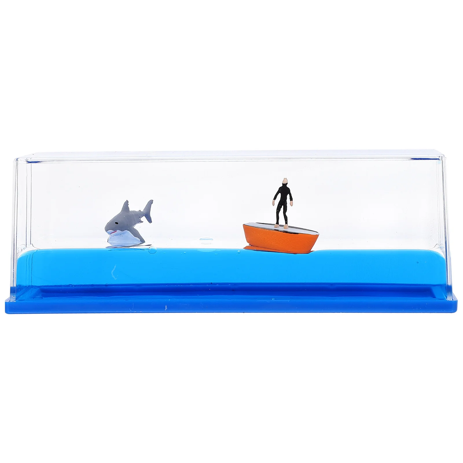 

Fluid Drift Bottle Cruise Decoration Desktop Ornament Unsinkable Swinging Paperweight Nautical Party Birthday Gift for Him