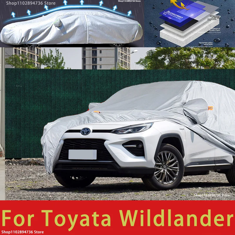 

Защитный чехол для автомобиля Toyata Wildlander, защита от солнца, защита от охлаждения, автомобильная одежда, защита краски автомобиля