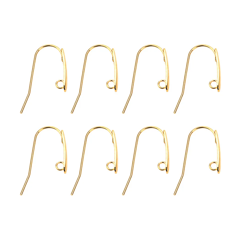 

20pcs Earring Hooks Stainless Steel DIY Accessories Golden Rabbit Lifting Ear Hook Replacement Parts for Women Jewelry Making