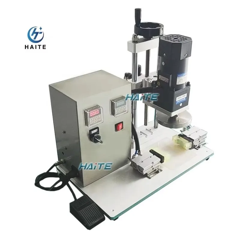 Desktop Smooth Shaker Caps Spice Jar Lid Sealing Capping Machine Customized For Small Business Production