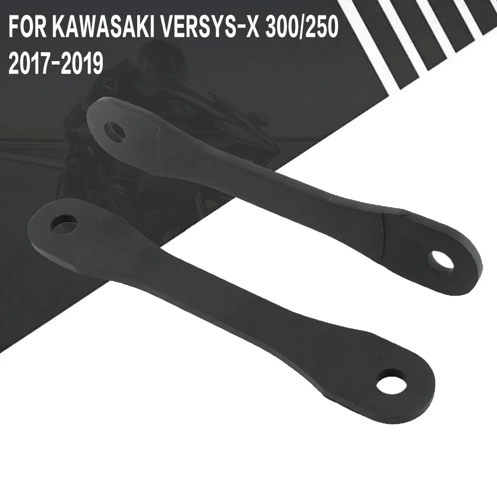 Versys X300 X250 Accessories Pair Motorcycle Adjustable Lowering Drop Link Kit For Kawasaki Versys-X 300 250 2017 2018 2019