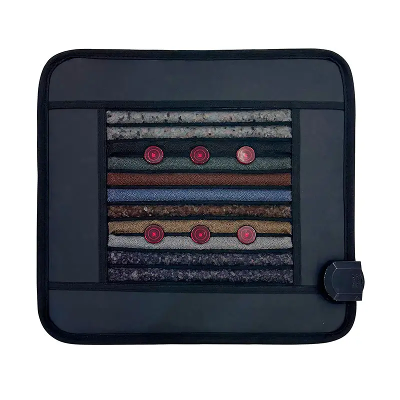 Coussin de chaise en cristal thermique à infrarouge lointain, chauffage de soins de santé, thérapie PEMF, pour assis