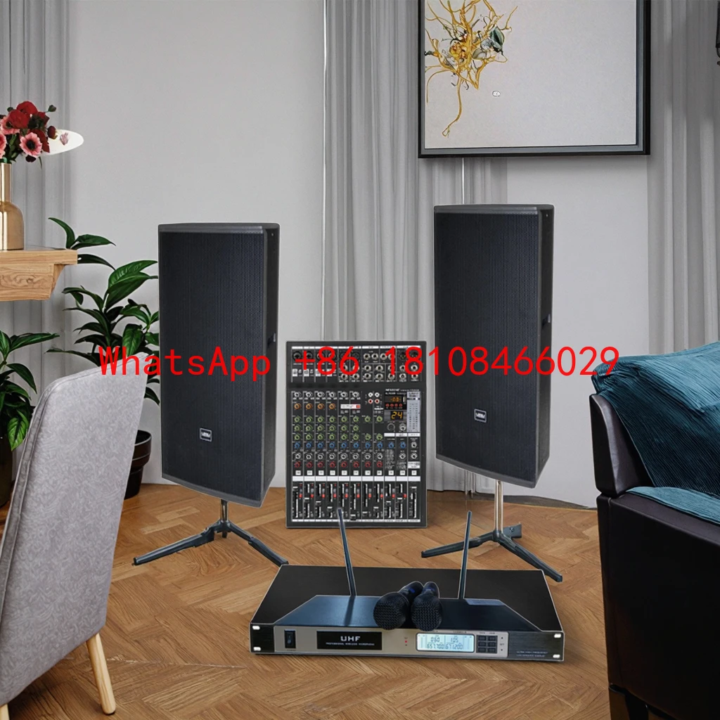 

RM15.2/QU-12/LS380U Professional High-Power 15-inch Single Double Stage Boomboxes for Outdoor Weddings KTV Large Performance