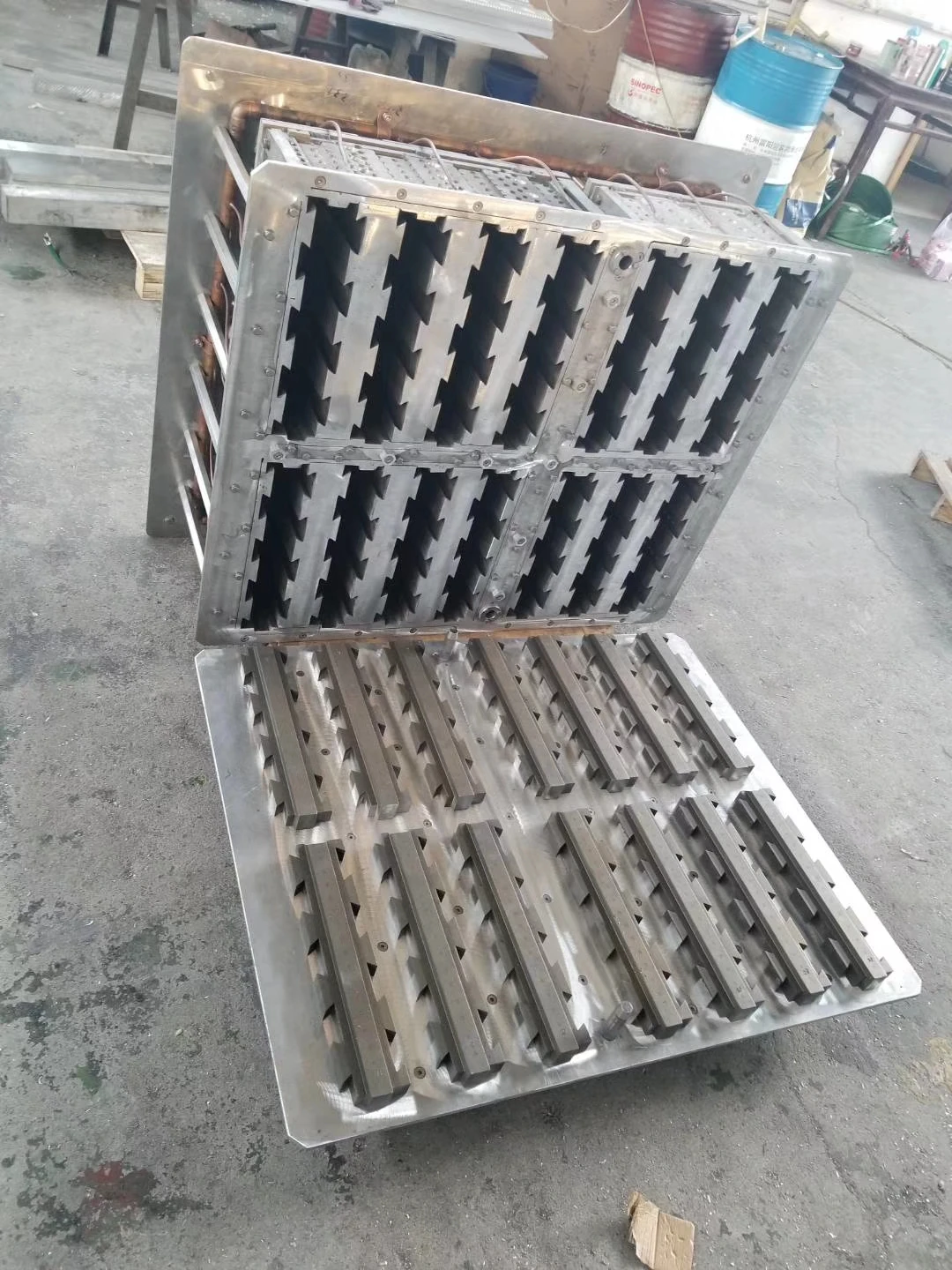 High quality Eps Foam Mould Concrete Block Mold Eps Fish Box Injection Mold