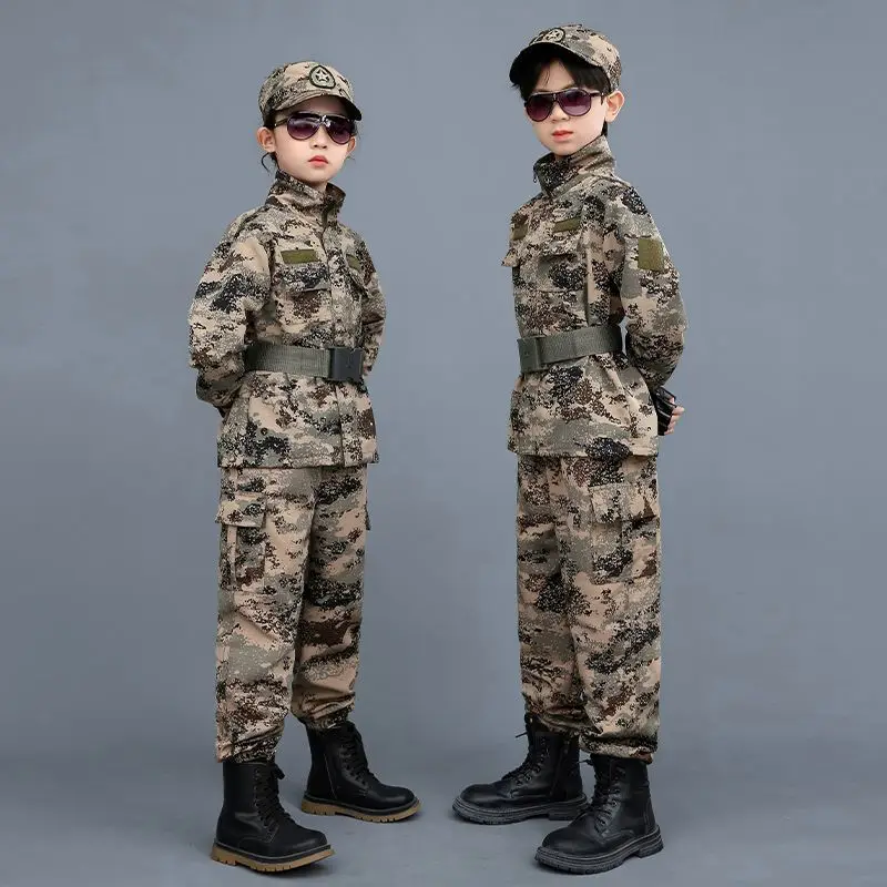 Student Men's and Women's Military Training Summer Camp Outdoor Expansion Camouflage Clothing