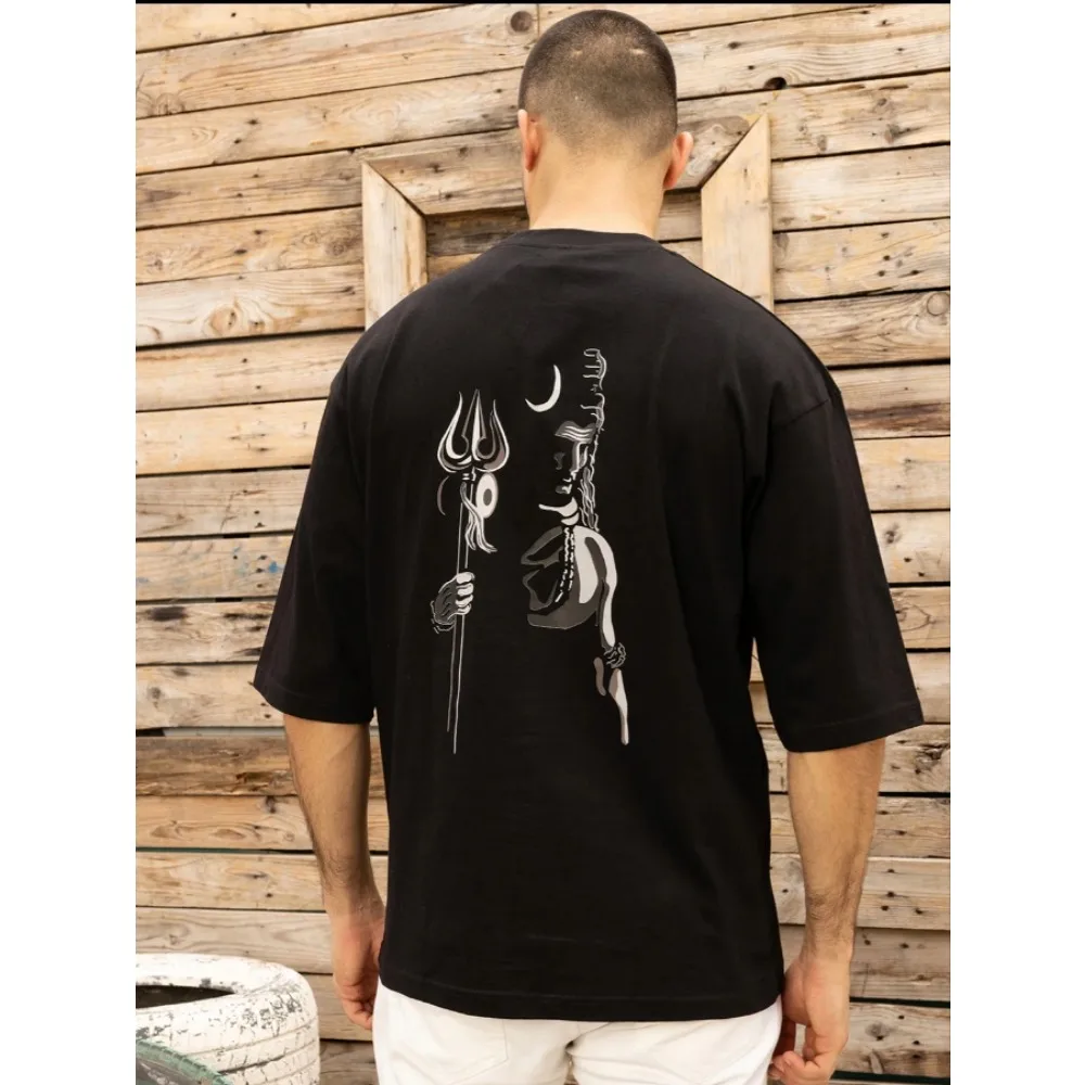 

Japanese Anime Men's Short Sleeve Goku Black Dominant T-Shirt Unisex Black Oversized Gavin T-Shirt Vintage 100% Cotton Top