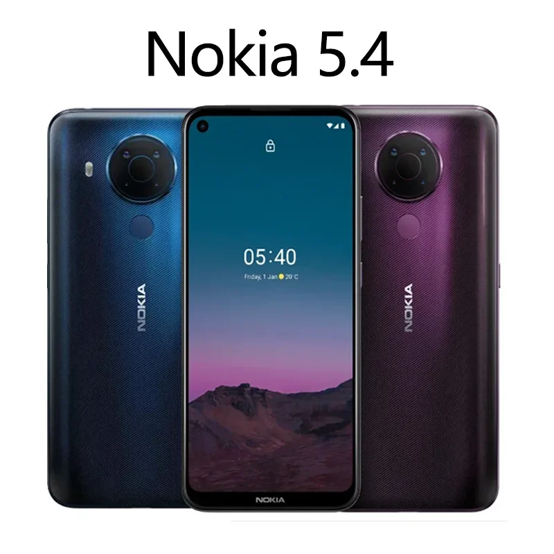 Nokia 5.4 4G CPU Qualcomm 48MP Cameraoriginal Snapdragon 662 SmartPhone Battery capacity 4000mAh Used phone