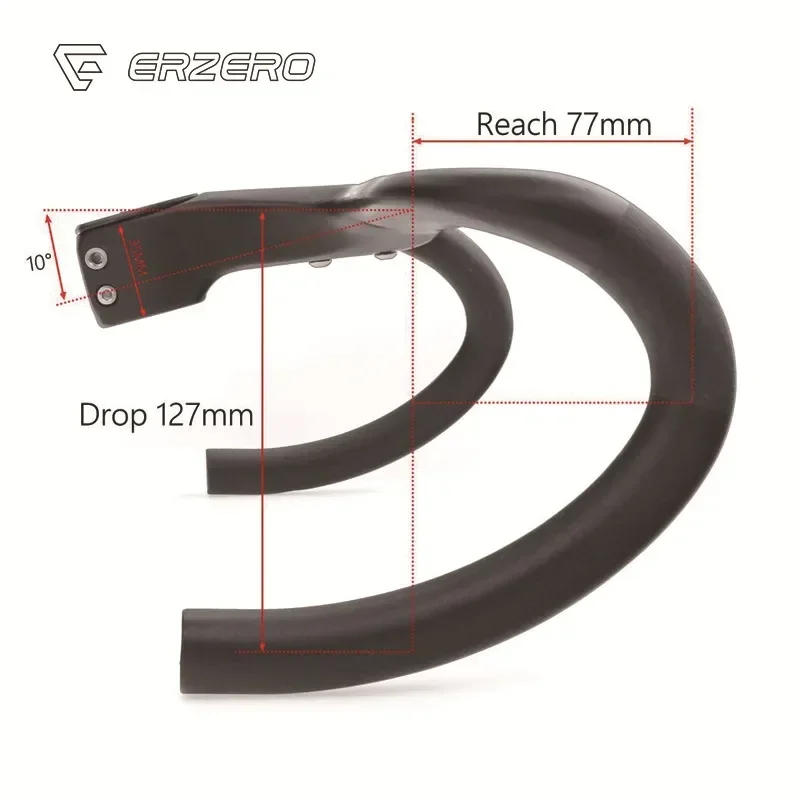 Full Carbon Fiber Handleb T1000 Road Bike Bending Handlebars With Integrated Bending Handlebars Buy And Give Free Computer Mount - Image 3