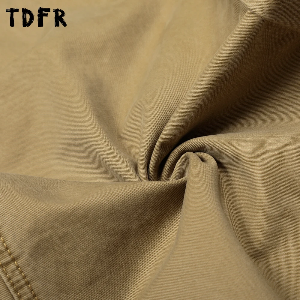 Pantaloni cargo effetto lavato retrò Pantaloni da uomo a banana larghi casual a gamba larga tinta unita da uomo