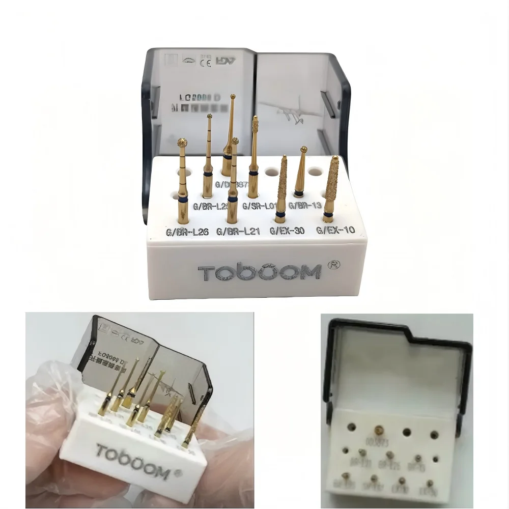 

Набор эндодонтических боров для доступа к полостям TOBOOM FG5008D, инструмент для стоматологических клиник, для лечения корневых каналов, 8 шт./упаковка