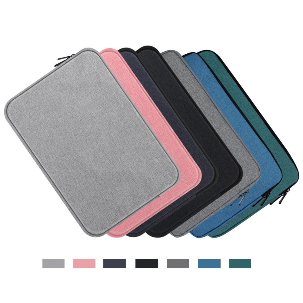 Travel Carrying Bag Laptop Sleeve Bag 11 12 13.3 14 15.6 Inch Notebook Case For Macbook Air Pro M1 15 Men Women Shockproof Cases