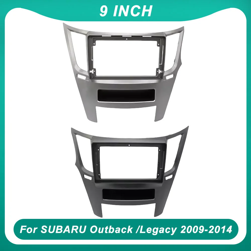

Car Radio frame 9Inches Fascia For SUBARU Outback / Legacy Auto Stereo Audio Player DVD Panel Dash Kit Bezel Faceplate
