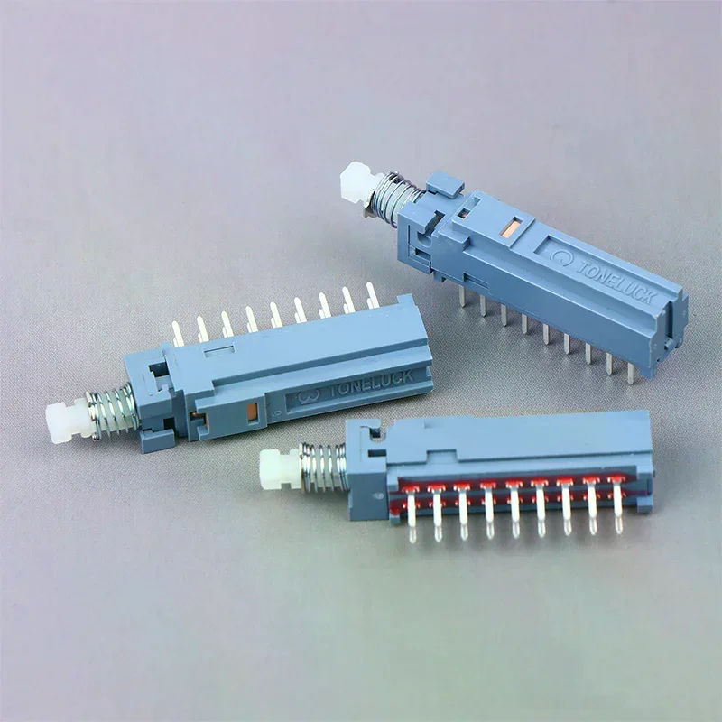 1/3Pcs MPNS6A MPN-S6-A Self-locking 6-knife 18-pin Keyboard Switch 6-way Power Switch With Lock