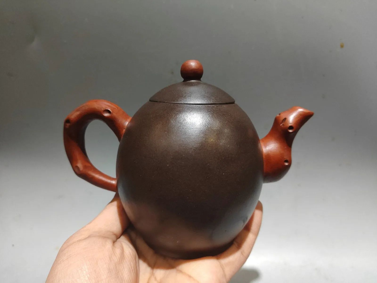 Chinese Yixing Zisha Clay Handmade Exquisite Plum Blossom Teapot 121837
