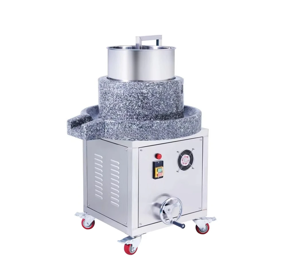 Fully Automatic Electric Stone Grinder Commercial Instant Soy Milk Maker Rice Pulp Machine Sesame Paste Machine