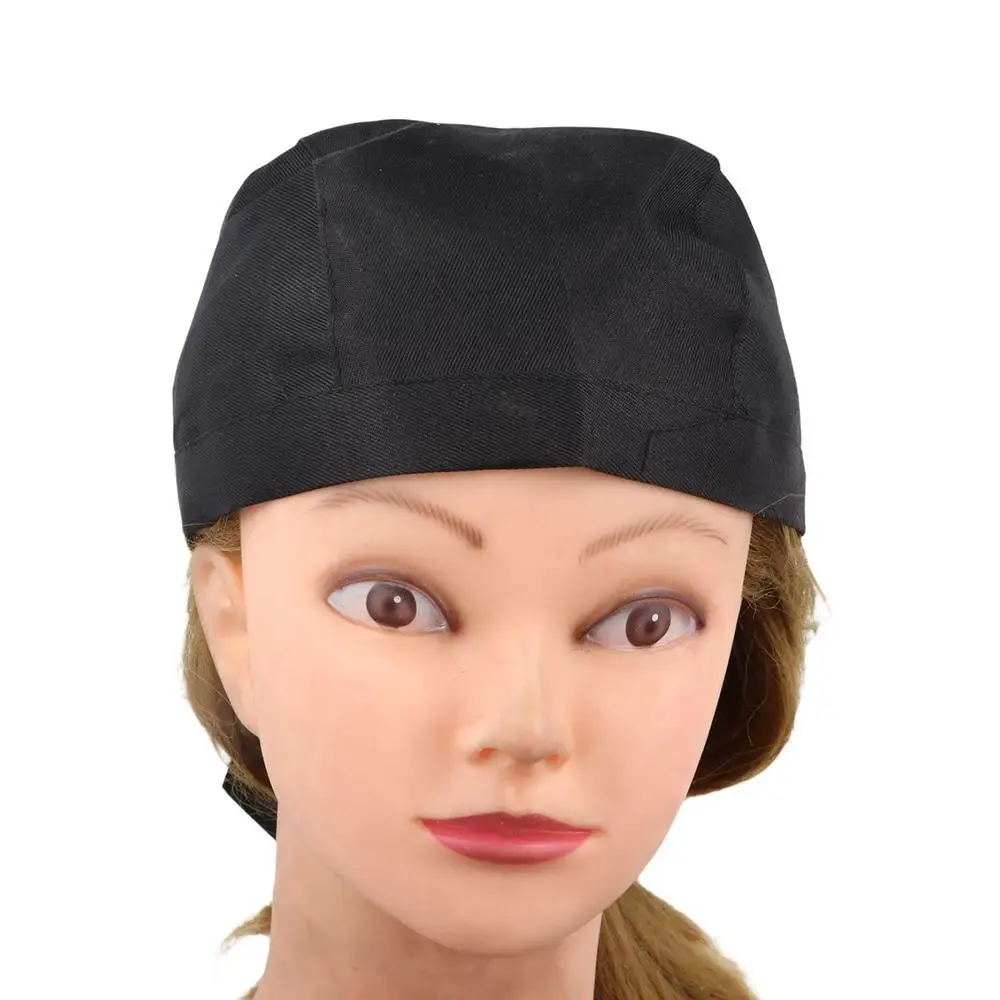 Work Hat Breathable Chef Hat Cotton Mesh Cooking Hat Comfortable Adjustable Waiter Hats Grill Restaurant