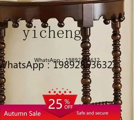 

semicircular entrance table Solid wood ultra-narrow entrance entrance is facing the door against