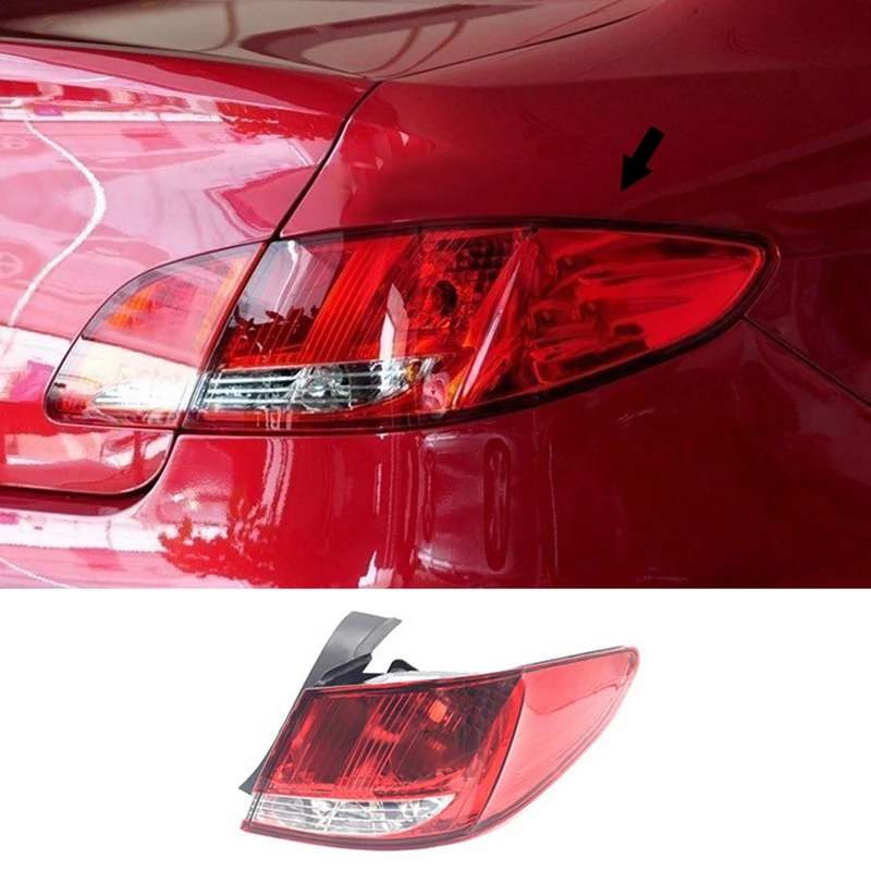 

Car Taillight Rear Light Tail Light Lamp Assembly For Peugeot 408 2010-2012