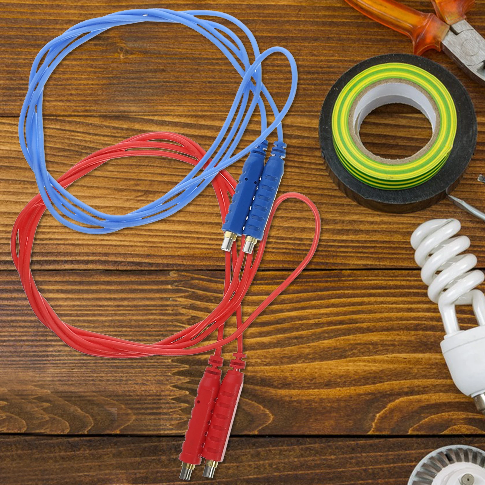 

6 Magnetic Test Leads 20AWG Flexible Silicone Jumper Wires for Multimeter Voltage Tester 30V AC 5A Professional Electrical Kit